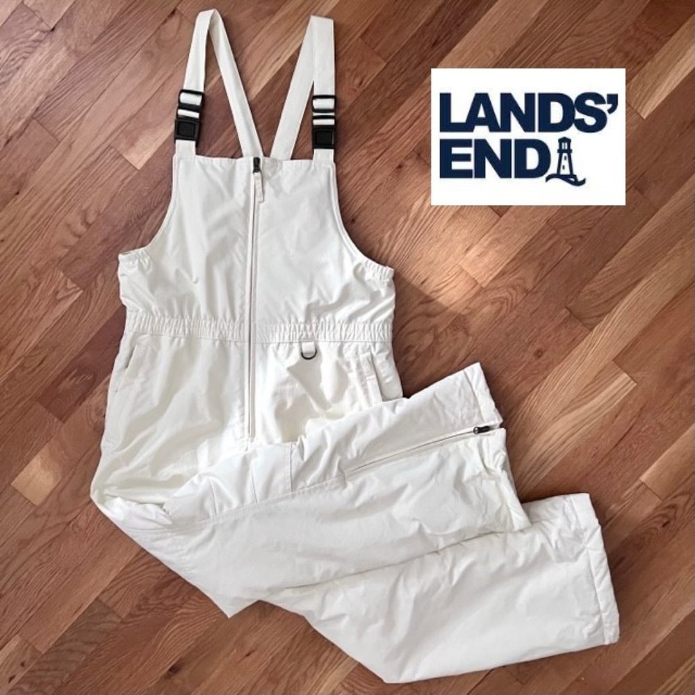 Lands' End Kids Ivory Squall Waterproof Iron Knee